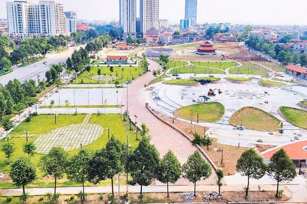 Quần thể Đền thờ Bác Hồ và Công viên Văn Miếu tại Bắc Ninh (Ảnh ĐỨC ANH)