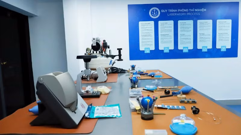 Các thiết bị phòng thử nghiệm đạt chuẩn quốc tế ISO/IEC 17025:2017 tại Vilab. 