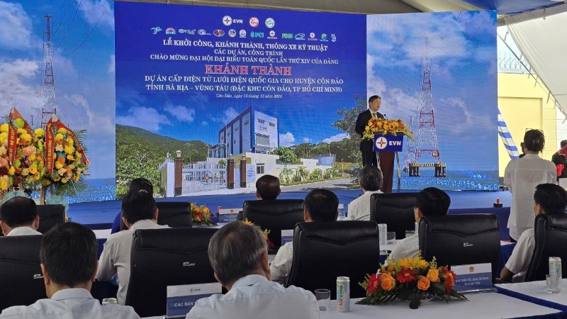 Quang cảnh buổi lễ.