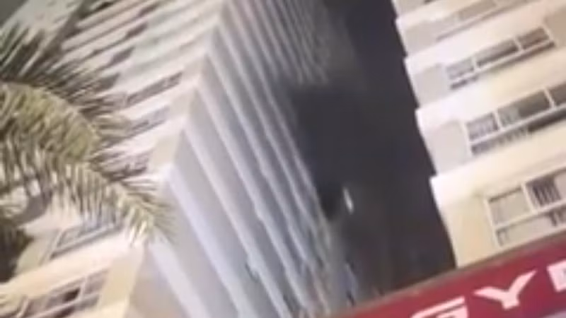 Hình ảnh căn hộ xảy ra vụ cháy. (Ảnh: CTV)