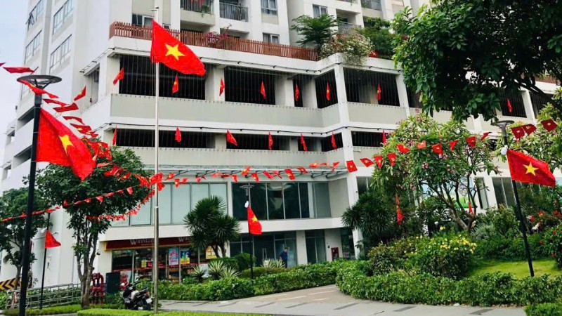 Bộ mặt đô thị phường Phú Thuận có nhiều khởi sắc trong những năm qua. 