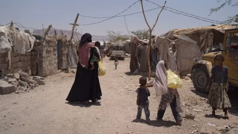 Yemen hiện đang phải vật lộn với nạn đói và suy dinh dưỡng, chủ yếu là do các cuộc xung đột đang diễn ra, khủng hoảng kinh tế và thảm họa khí hậu, khiến hàng triệu người dễ bị tổn thương trước nguy cơ nạn đói. (Ảnh: UNWFP)