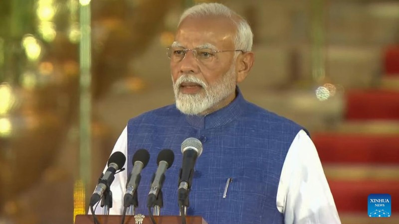 Thủ tướng Ấn Độ Narendra Modi. (Ảnh: Xinhua)