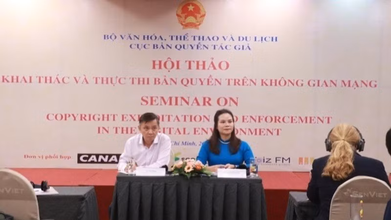 Thực thi bản quyền để nâng cao bản sắc Việt trên không gian mạng từng là chủ đề của nhiều hội thảo.