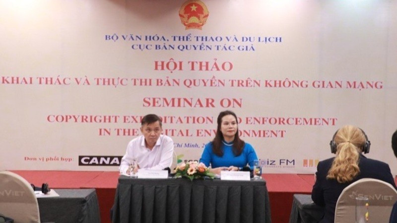 Thực thi bản quyền để nâng cao bản sắc Việt trên không gian mạng từng là chủ đề của nhiều hội thảo.