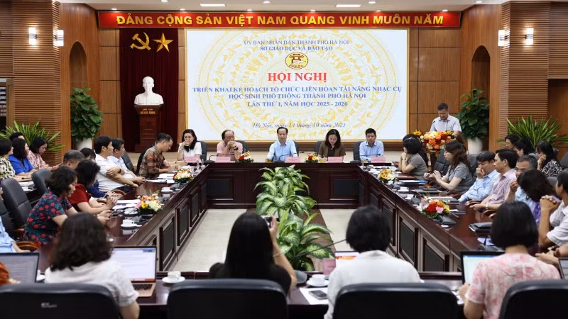 Quang cảnh hội nghị. (Ảnh: THANH TÙNG)