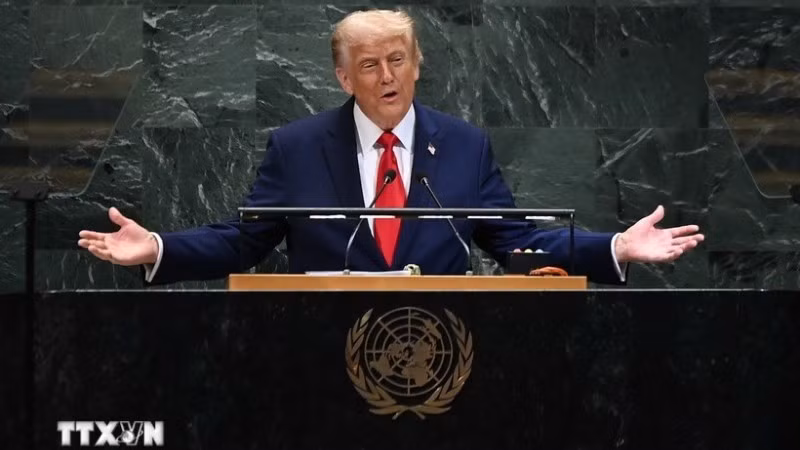 Tổng thống Mỹ Donald Trump. (Nguồn: THX/TTXVN)