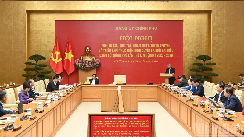 Quang cảnh hội nghị. 