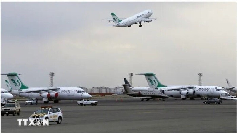 Quang cảnh một sân bay ở Iran. (Ảnh: IRNA/TTXVN) 