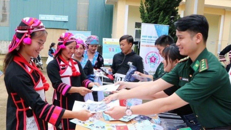 Tuyên truyền, nâng cao nhận thức phòng, chống mua bán người tại cộng đồng vùng đồng bào dân tộc thiểu số.