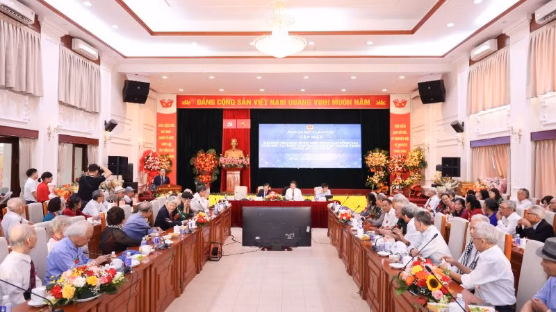 Quang cảnh buổi gặp mặt.