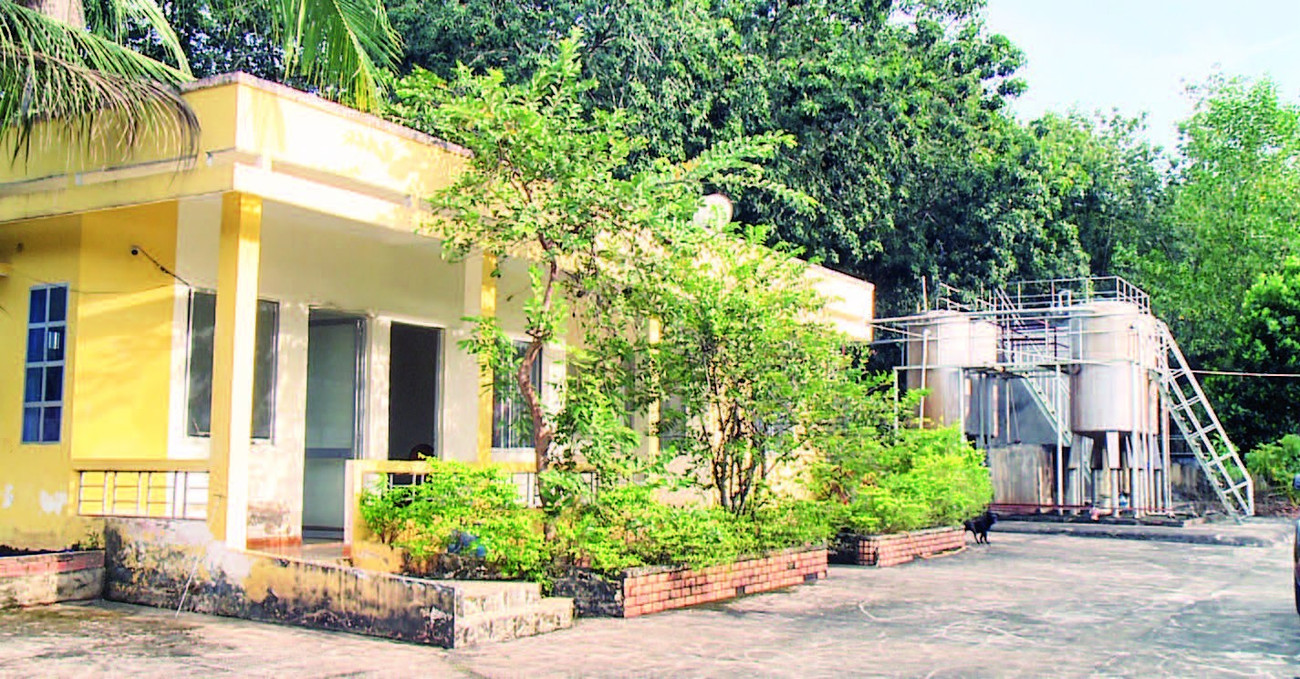 Trạm cấp nước Định Thành trên địa bàn xã Dầu Tiếng, Thành phố Hồ Chí Minh.