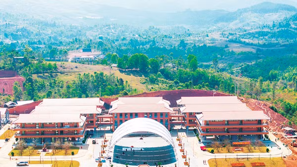 Đồng loạt khởi công các trường nội trú xã biên giới