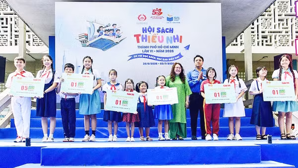Hội sách Thiếu nhi Thành phố năm 2026