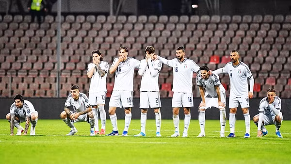 Italia đã có 3 kỳ World Cup liên tiếp không góp mặt.