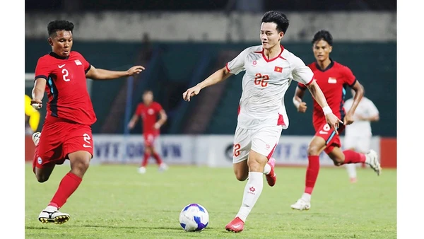 Khả năng dứt điểm đang là hạn chế lớn nhất của tuyển U23 Việt Nam. Ảnh: KHIẾU MINH