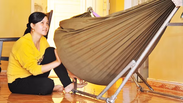 Hát ru. Ảnh: NAM NGUYỄN