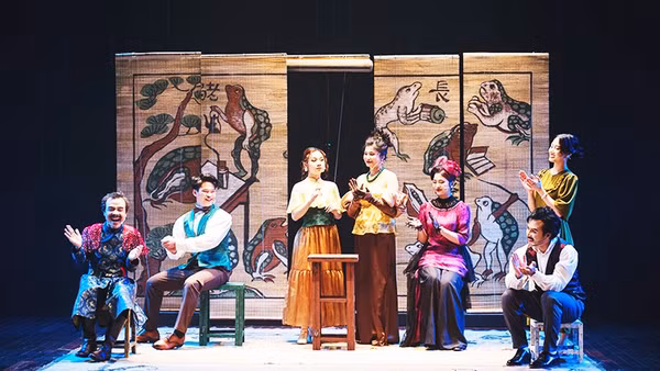 Một cảnh trong vở diễn.