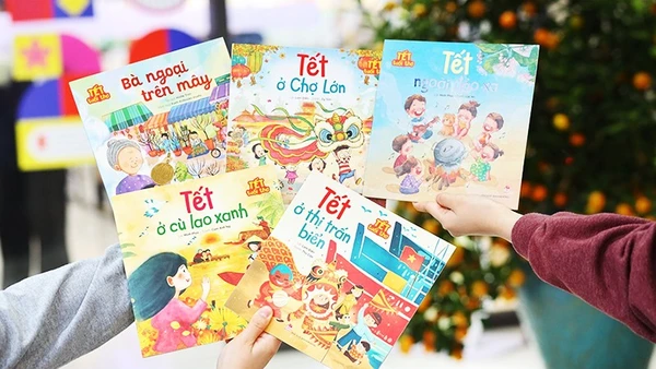 Sách Tết hay cho trẻ