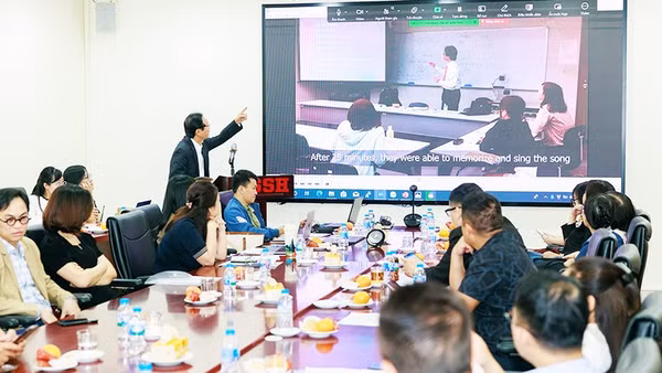 Một cuộc tọa đàm về việc ứng dụng AI vào giảng dạy tiếng Việt. 