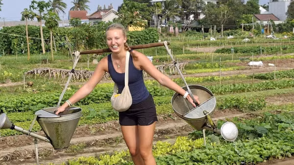 Trải nghiệm làm nông nghiệp tại Hội An.