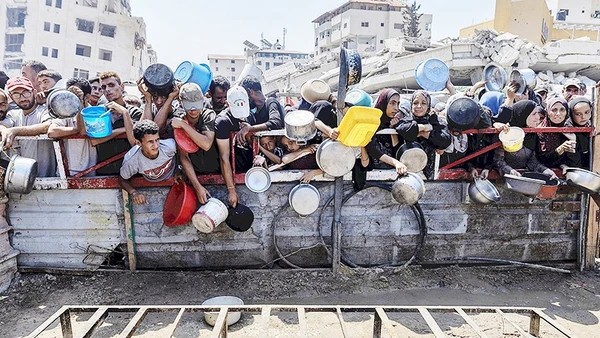 ISF có nhiệm vụ bảo vệ dân thường và hoạt động nhân đạo tại Gaza. Ảnh: FRANCE24