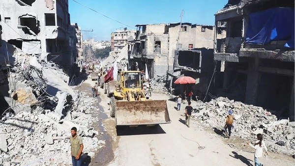 Xây dựng lại Gaza cần nhiều nguồn lực và sự giúp sức của cộng đồng quốc tế. Ảnh: REUTERS