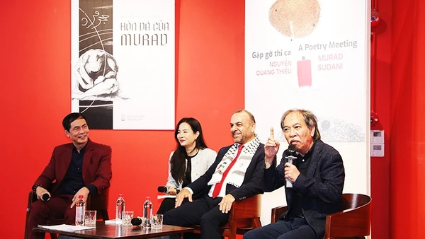 Nhà xuất bản Hội Nhà văn đã trở thành một địa chỉ tổ chức nhiều sự kiện văn hóa, nghệ thuật. Ảnh: ANH QUÂN