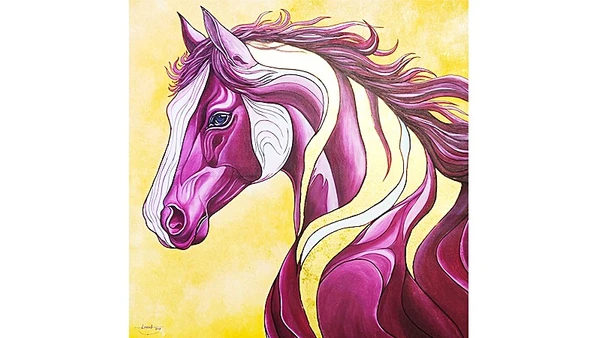 Tác phẩm của họa sĩ Giang Phong.