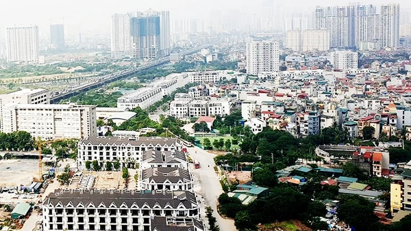 Một góc khu đô thị mới. Ảnh: NAM ANH