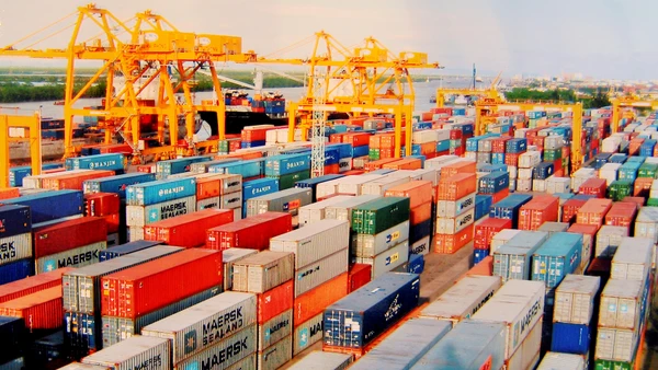 Tính đến ngày 15/11, tổng kim ngạch xuất nhập khẩu của cả nước đã đạt 801,02 tỷ USD. Ảnh: BẮC SƠN