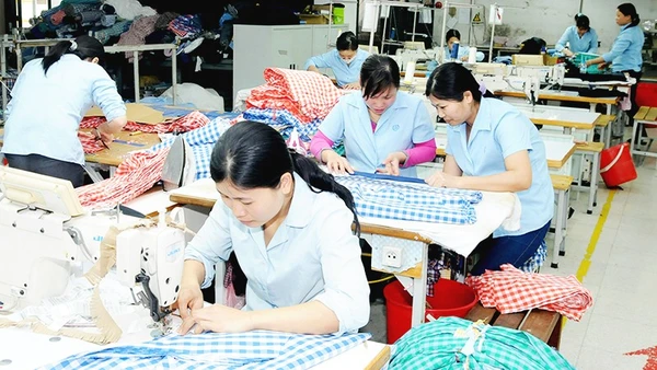 Tỷ lệ năng lượng tái tạo trở thành điều kiện trong quá trình thẩm định đơn hàng. Ảnh: NAM ANH