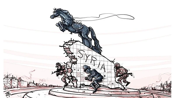 Biếm họa: EMAD HAJJAJ