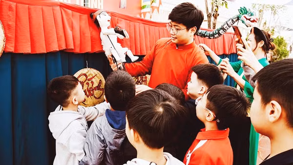 “Khoác áo mới” cho rối cạn Tế Tiêu