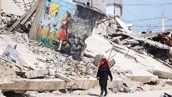 Gaza cần 71 tỷ USD để tái thiết. Ảnh: AP