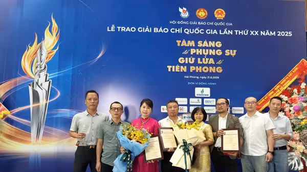 Trao Giải Báo chí Quốc gia lần thứ XX