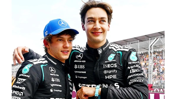 George Russell và Andrea Antonelli của Mercedes đã về nhất và nhì tại chặng đầu tiên của Formula One 2026 Australia.