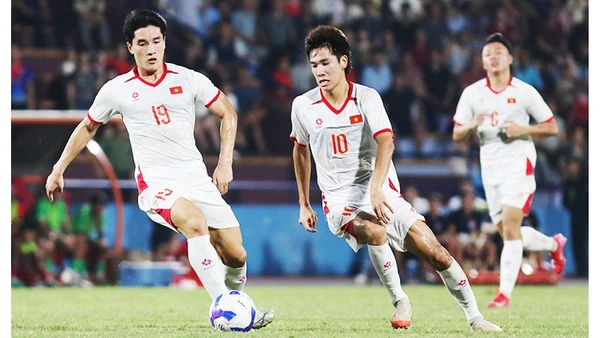  U22 Việt Nam còn nhiều vấn đề cần khắc phục trước thềm SEA Games 33. Ảnh: LÊ MINH