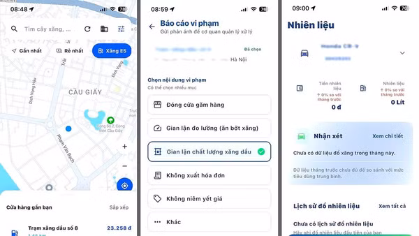 Ứng dụng đầy đủ các tính năng đã có trên App Store và Google Play.