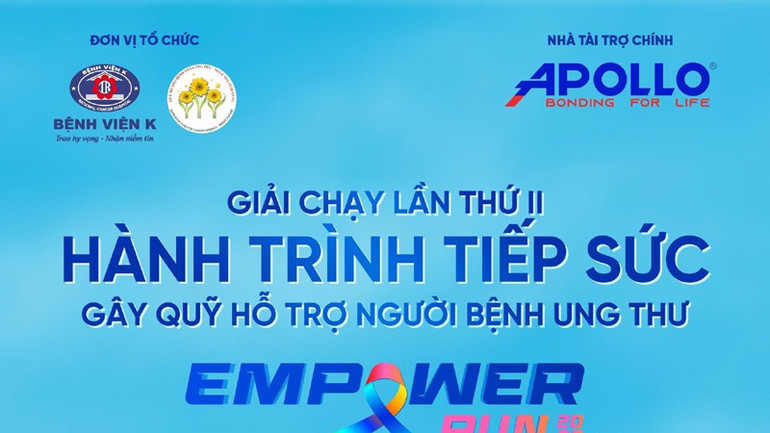 Giải chạy “Hành trình Tiếp sức” năm 2025 được tổ chức vào ngày 12/10/2025, tại Phố đi bộ Trịnh Công Sơn (phường Tây Hồ, thành phố Hà Nội). 4444444444444444444.jpg