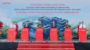 Lễ khởi công Dự án Trung tâm Nghiên cứu và phát triển Viettel.