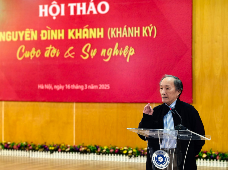 Nhà nghiên cứu lý luận phê bình Nhiếp ảnh Trần Mạnh Thường chia sẻ nhiều tư liệu quý về danh nhân Khánh Ký.