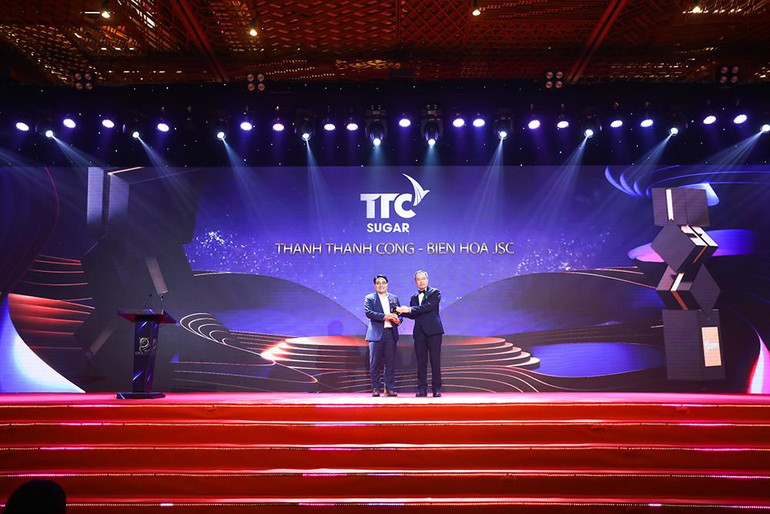 Công ty cổ phần Thành Thành Công - Biên Hòa (HOSE: SBT) được vinh danh là Doanh nghiệp xuất sắc châu Á 2022