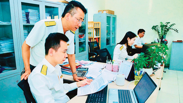 Cục Thuế Hải Phòng quản lý thu thuế trên phần mềm eTax mobile.