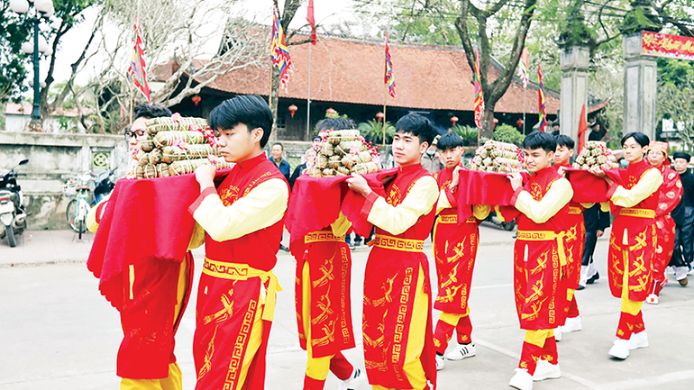 Bánh chưng Vân là sản phẩm không thể thiếu mỗi dịp Tết đến, Xuân về.