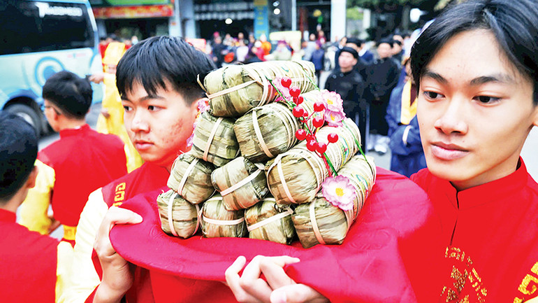 Thương hiệu bánh chưng Vân là đặc sản truyền thống của quê hương Hiệp Hòa.