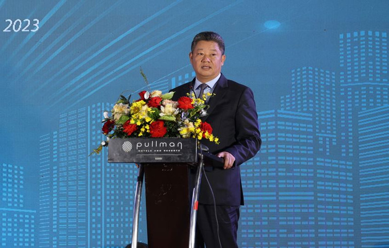 Phó Chủ tịch UBND thành phố Hà Nội Nguyễn Mạnh Quyền đề nghị HPA phối hợp chặt chẽ hơn với Sở Kế hoạch và Đầu tư, Sở Du lịch của thành phố nhằm nâng cao chất lượng, hiệu quả công tác xúc tiến năm 2024 và các năm tiếp theo. Phó Chủ tịch UBND thành phố Hà Nội Nguyễn Mạnh Quyền đề nghị HPA phối hợp chặt chẽ hơn với Sở Kế hoạch và Đầu tư, Sở Du lịch của thành phố nhằm nâng cao chất lượng, hiệu quả công tác xúc tiến năm 2024 và các năm tiếp theo.