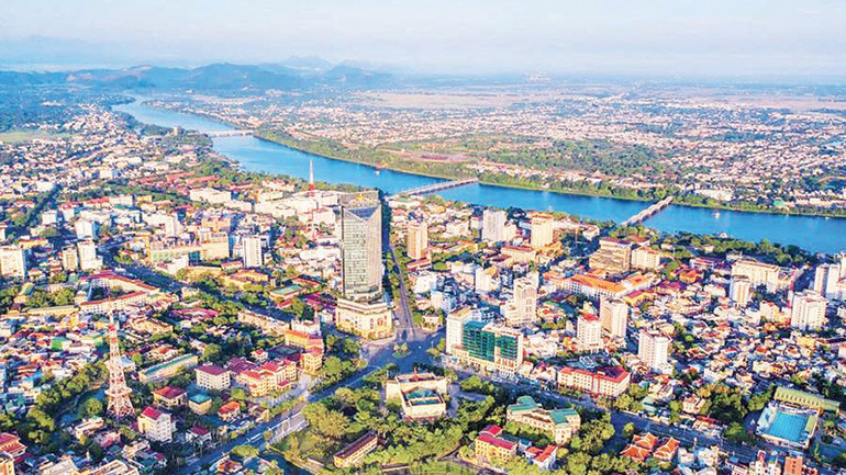 Không gian đô thị Huế không chỉ đẹp, khang trang mà hướng đến sự sang trọng và hiện đại, thân thiện môi trường.