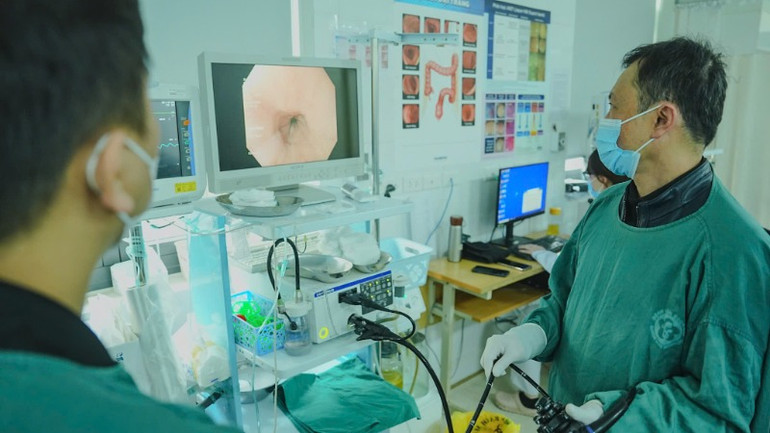 Nhiều kỹ thuật cao được triển khai phục vụ công tác khám và điều trị cho người bệnh. Nhiều kỹ thuật cao được triển khai phục vụ công tác khám và điều trị cho người bệnh.