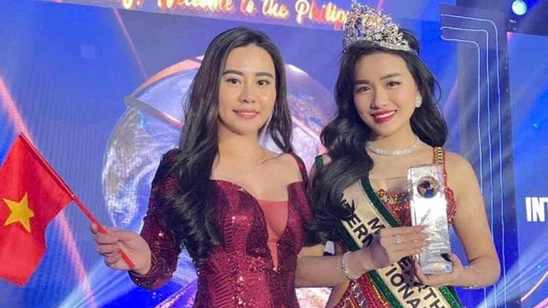 Người đẹp Việt Nam đăng quang Mrs Earth International 2024 ảnh 1